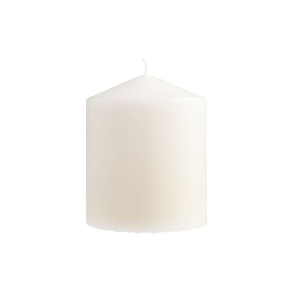 Price's Ivory Pillar Candle 10cm x 8cm Extra Image 1